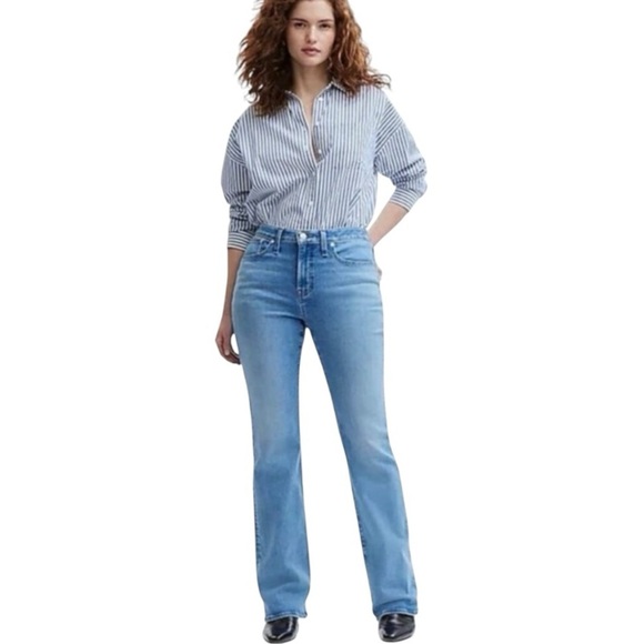 Madewell Denim - Madewell Cali Demi Boot Medium Wash Stretch Denim Jeans Women’s 32